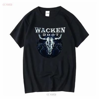 Wacken T Shirt Vintage Band Tee Rock Y2k Size XXLARGE Vintage Washed Homme Casual Stretched Slightly Breathable Fashion Stylish