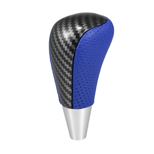 

Partuto Ручка переключения передач - Ручка переключения передач салона автомобиля - Совместима с Scion XD 2008-2014 Четыре кожи пластик синий - 1 штука