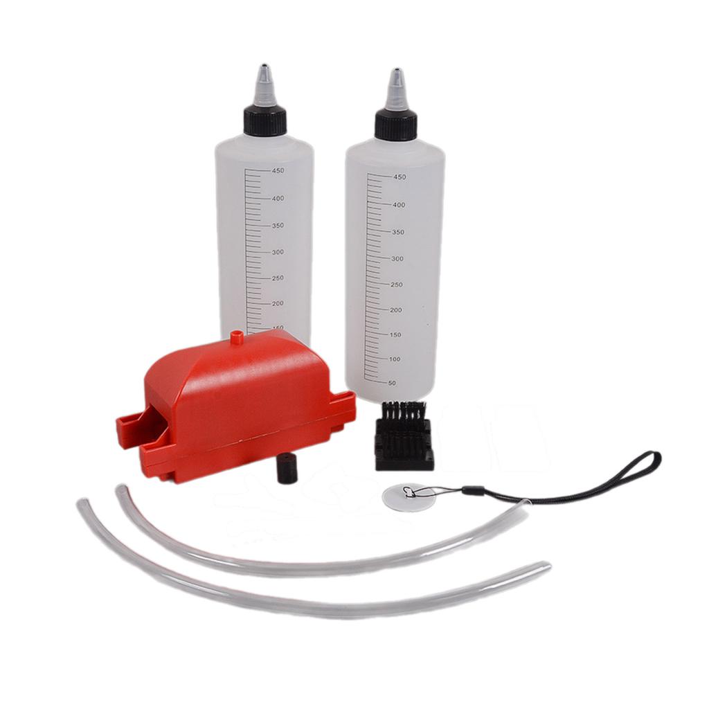 Dirty Chain Machine Motorcycle Bicycles Chain Cleaning Device for Deep and Effective Clean Chain Washing Set