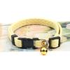 Cat Collar Adjustable Cotton Colored Puppy Collar with Bell for Puppies and Kittens Outdoor Travel To Prevent Lost Pet Collar