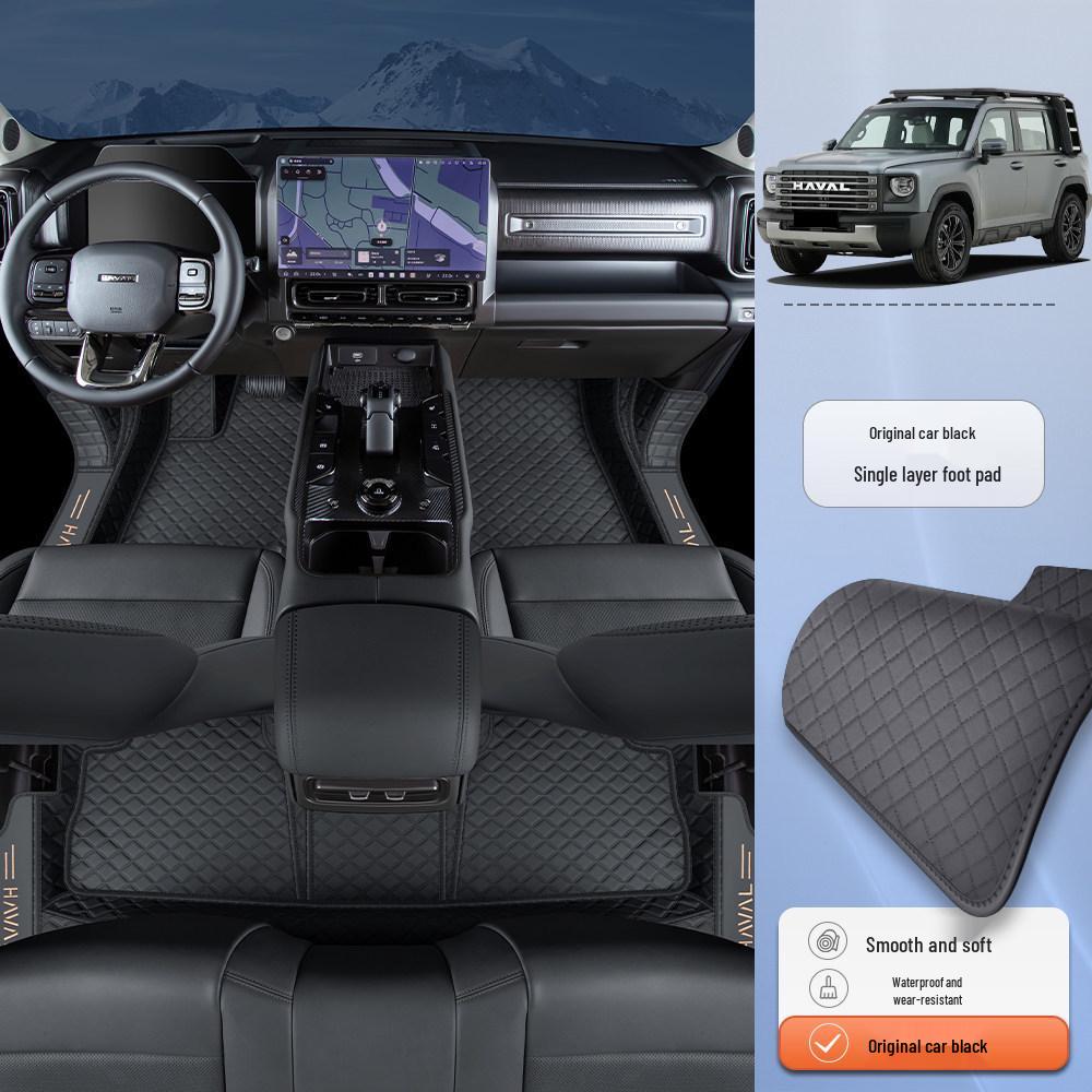 Haval Menglong Hybrid Full Coverage Floor Mats for 26 Models - Car-Specific Interior Accessories.