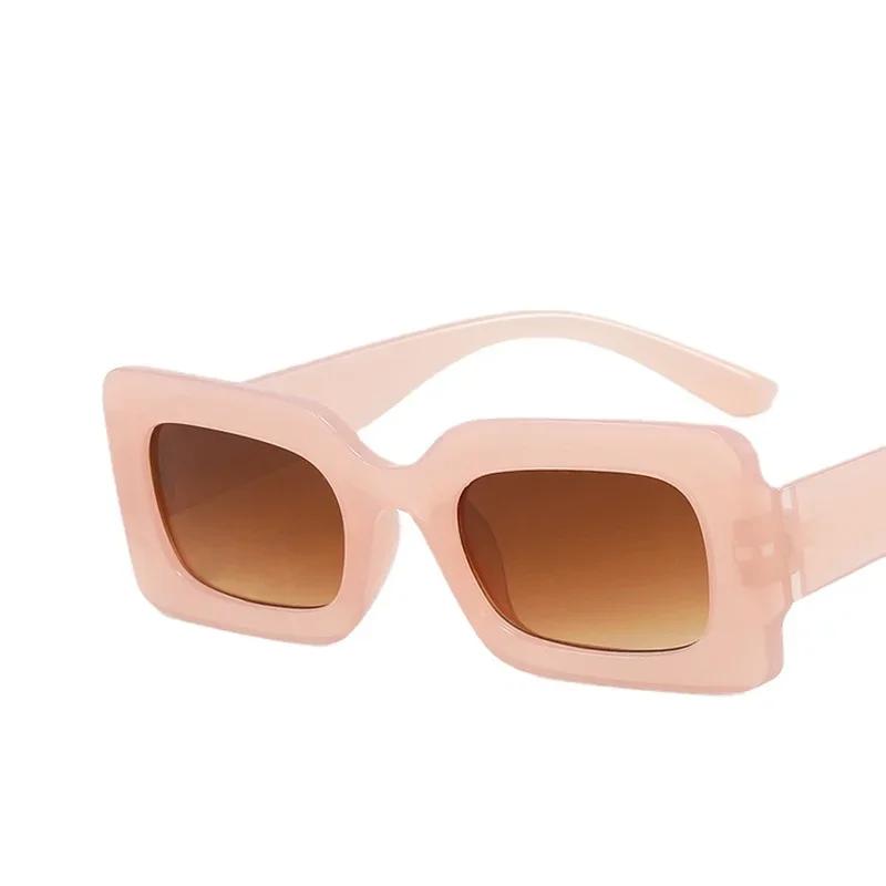 New Small Rectangular Women's Sunglasses Women Vintage Brand Sun Glasses Fashion Outdoor Street Photo Glasses UV400 Eyewear