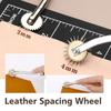 Fenrry Leather Working Tools Leather Stitching Kit Upholstery Repair Kit with Waxed Thread Awl for Beginners Craft DIY Sewing