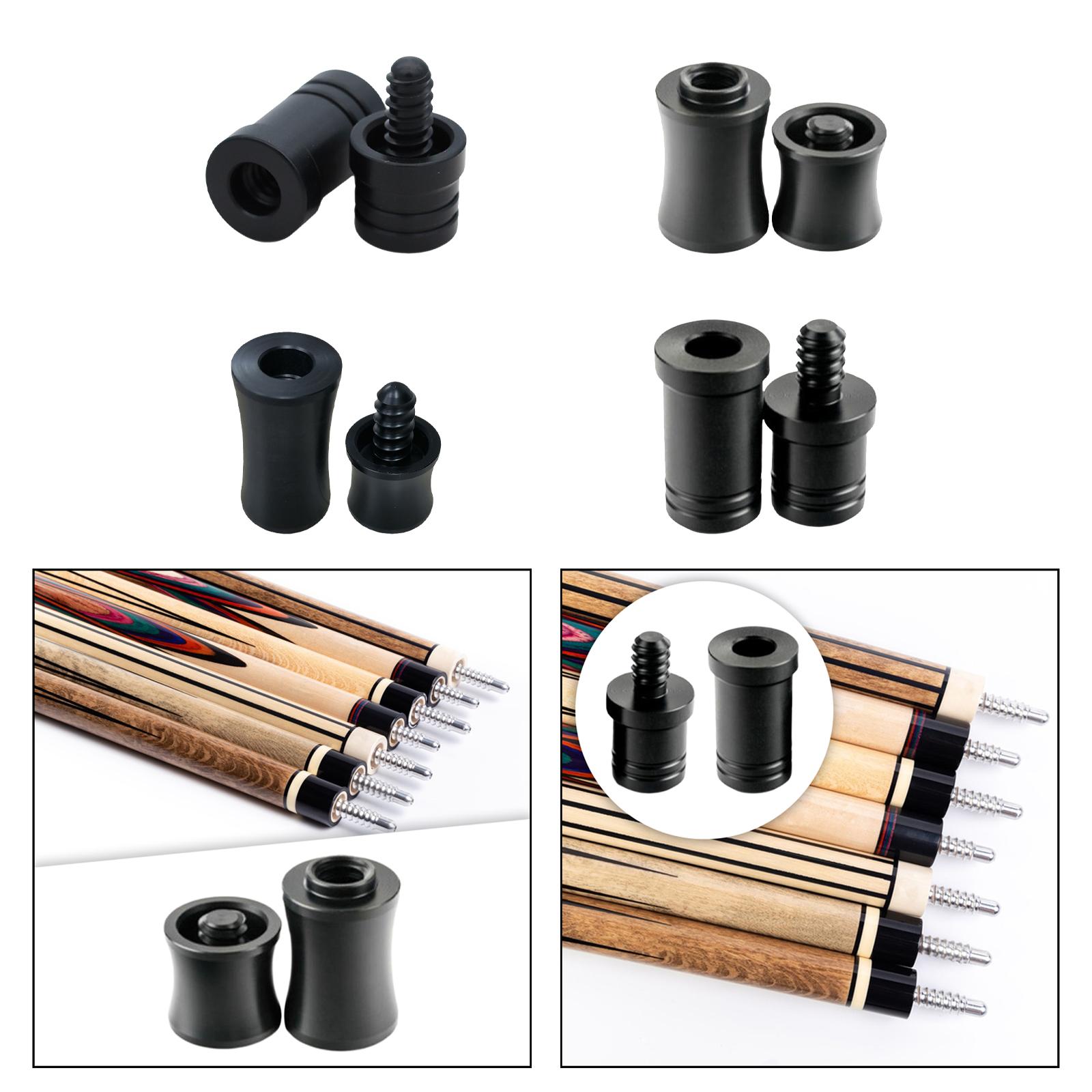 Joint Protector for Pool Cues Ergonomic Pool Cue Joint Thread Protector Billiard Cue Joint Cap Snooker Billiards Supplies 22mmx56mm
