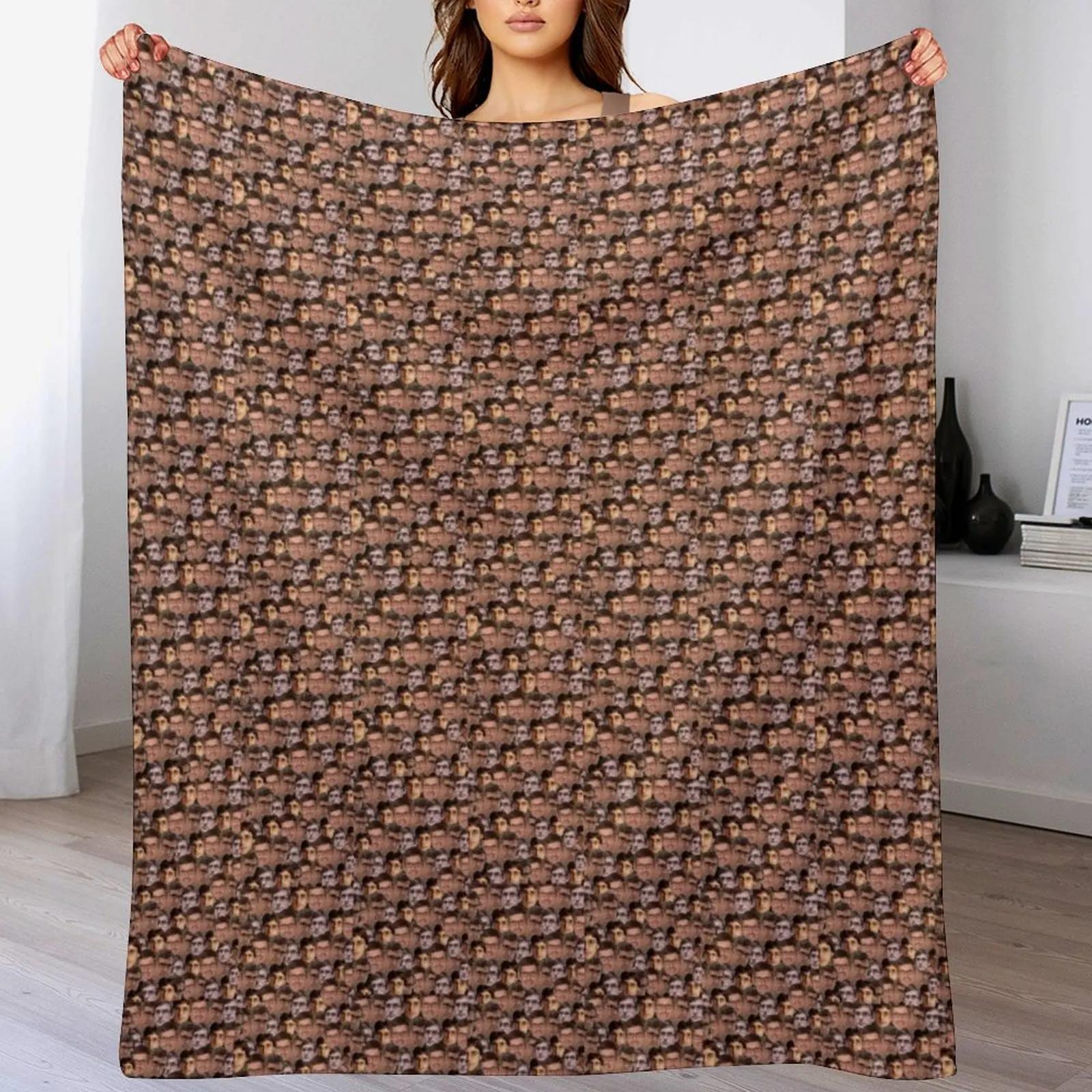 Louis Theroux X 1000000000 Throw Blanket Soft Solid Color Blanket for Couch Bed Size: 75*100cm, Weight: 230 GSM