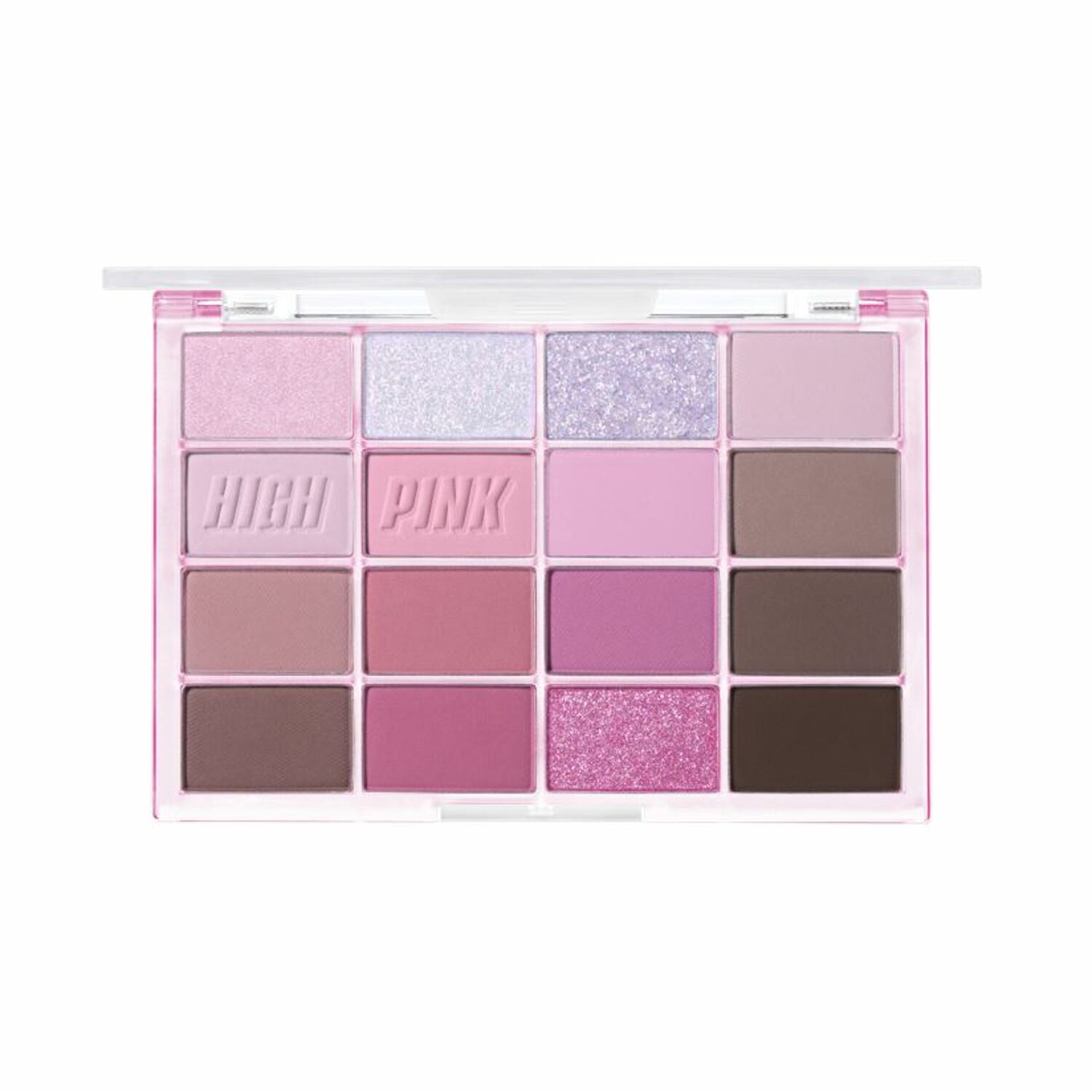 

WAKEMAKE NEW Soft Blurring Eye Palette 14г 10 цветов, Макияж, Корейская косметика, KBeauty, пробник 09 High Pink Blurring