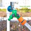 Newcomer Discount: Garden Plastic Green Internal Thread Nipple Diverter for 4-Point/6-Point, One-In-Two External Thread