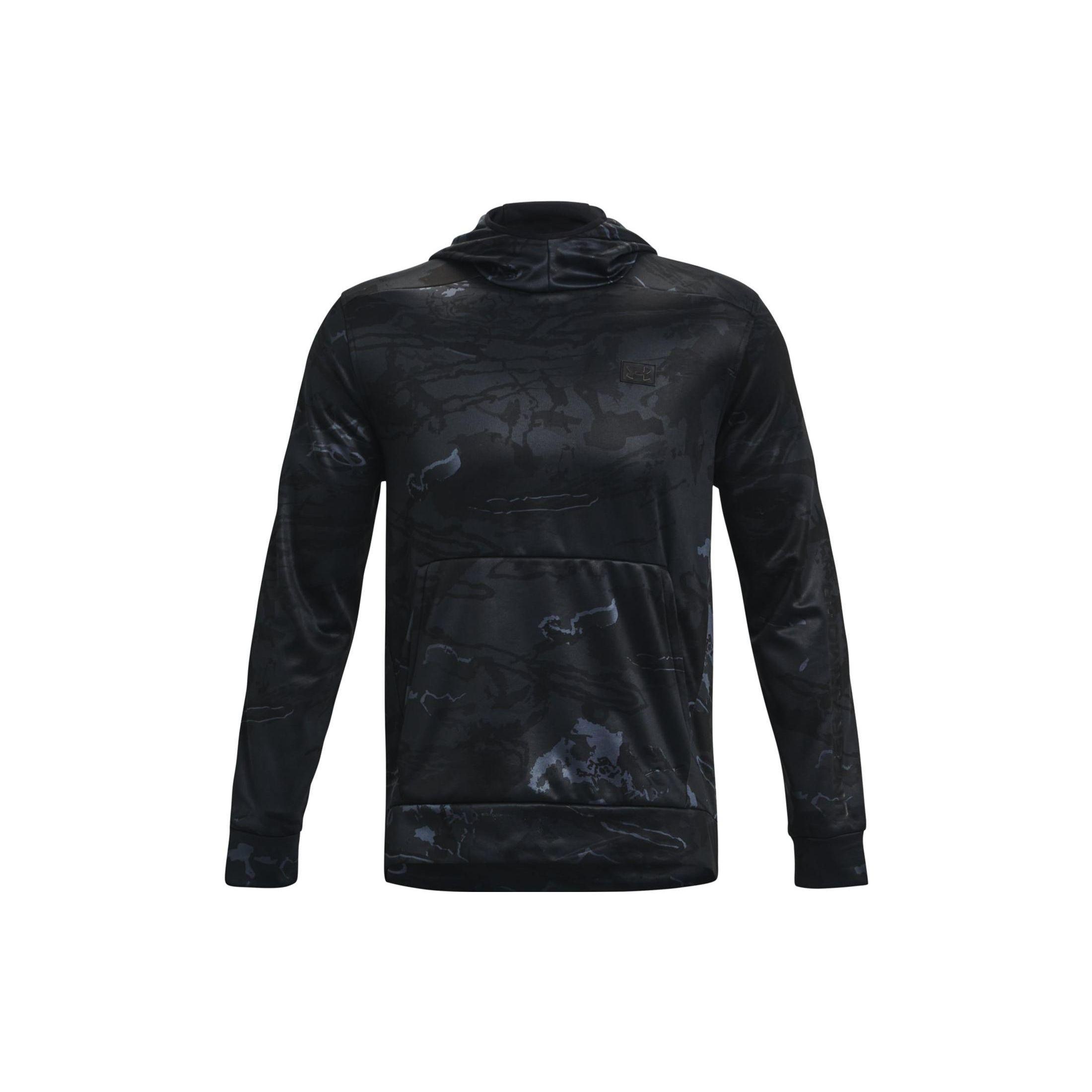 Under Armour Graphic Print Hooded Sweatshirt Men Black 1375113-998 S