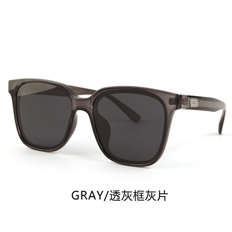 New Fashion TR Polarized Sunglasses Men's UV Protection Glasses Women's Big Face Skinny Versatile Sunglasses Trend