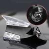 1pc Car Roof Car Truck Wind Powered LED Light Roof Light Fin Auto Safe Lamp Colorful Flash Wind Antenna Lamp