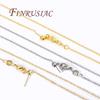 18K Gold Plated 45CM Chains Necklaces Accessories For DIY Jewelry Making Supplies,Necklace Findings
