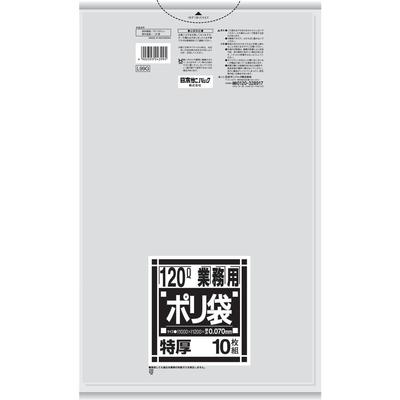 Japan Sanipak L99G Thick and Durable Plastic Bag L99G Garbage Bag Transparent 120 X 100cm