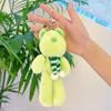 Fluid Bear Pendant Scarf & Teddy Bear Doll Keychain: Street Style Gift for Girls