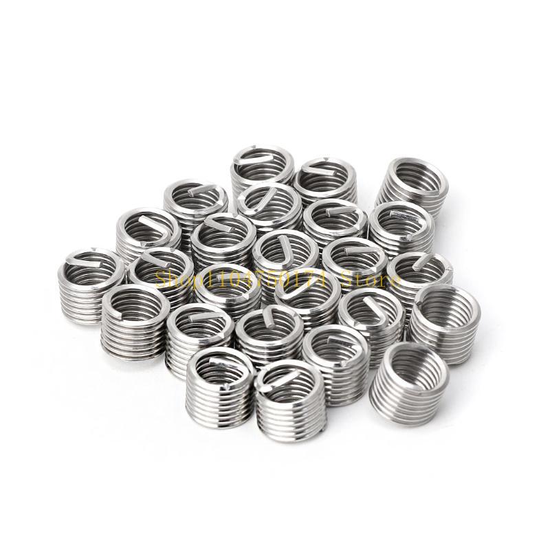 

30Pcs Thread Repair Insert Auto Repair Hand Tool Set For Car Repairing top sale срібний