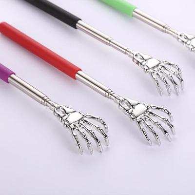 1/2/3PC Telescopic Back Scratche Ghost Hand Stainless Steel Scratching Massager  Relax Back Scratcher Relieve Anti-itch Tool