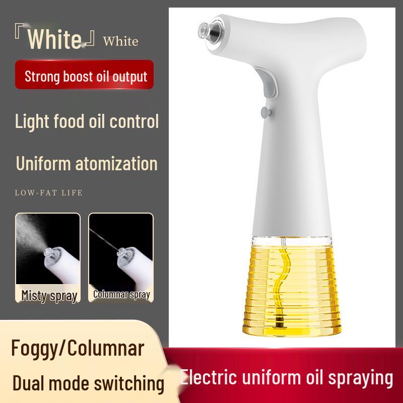 Electric Pressurized Oil & Vinegar Atomizer for Kitchen & Baking