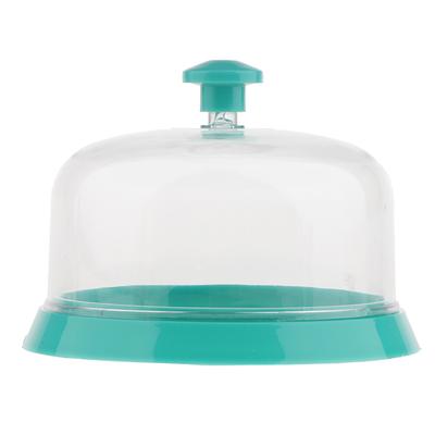 Acrylic Clear Blue Dust Cover Tray for Watch Movement Parts Jewelry Beads