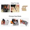 760W Electric Wood Biscuit Joiner Woodworking Tenoning Machine Groover