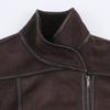 New Women's European and American Style Autumn/winter Cross-border Cross-border Versatile Series Double-sided Long-sleeve Jackets