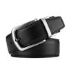 Men'S Leather Belt Business Pin Buckle Belt Men'S Jeans Belt Casual Medium Green