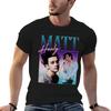 Matt Healy Homage Funny Matty 1975 Retro 90s 80s Party Tshirt T Shirt Unisex Plain Cotton T Shirt Unisex Tshirt