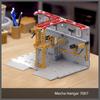 MyBuild Mecha Hangar Expansion Unit 7007  Mecha Garage Included  Maintenance Tower & Access Platform  Adds Modular Mecha Base  Ages 16+