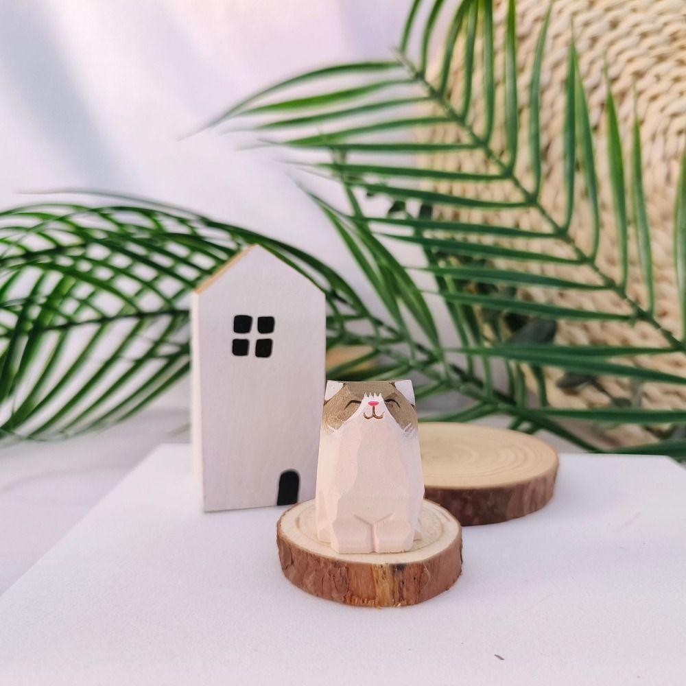 Мини-деревянные фигурки животных — фото 9