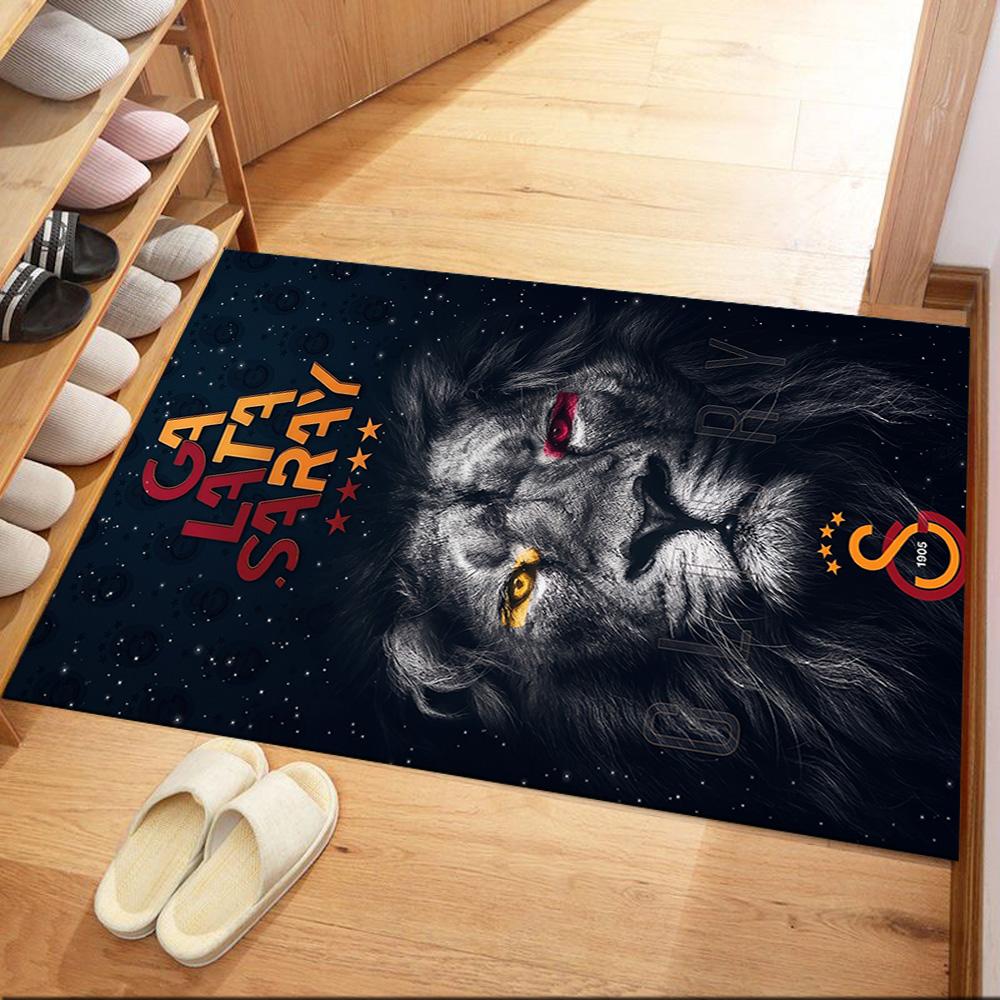 Galatasaray 72 Area Rug Suitable for Outdoor Balcony Living Rooms Kitchen Antislip Carpet Decorate Offices Perfect Birthday/Christmas Gift Idea