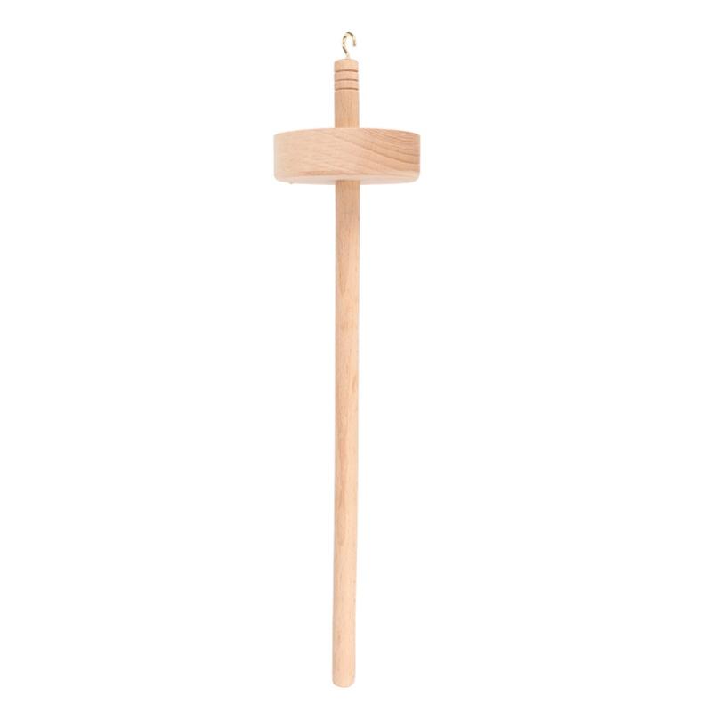 Fuso per Filatura Resistente allo Sbiadimento Comodo al Tatto Fai da Te Filatoio di Legno Fuso a Goccia