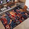 Custom Rug Erling Haaland Pattern Print Name Text Soft Non‑Slip Floor Carpet for Home Indoor Decoration