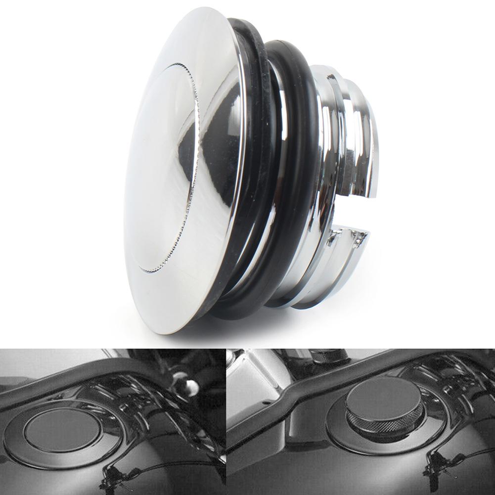 Motorcycle Left Hand Thread Fuel Tank Gas Cap Cover For 1982-2017 Harley Davidson Touring Sportster Dyna Softail