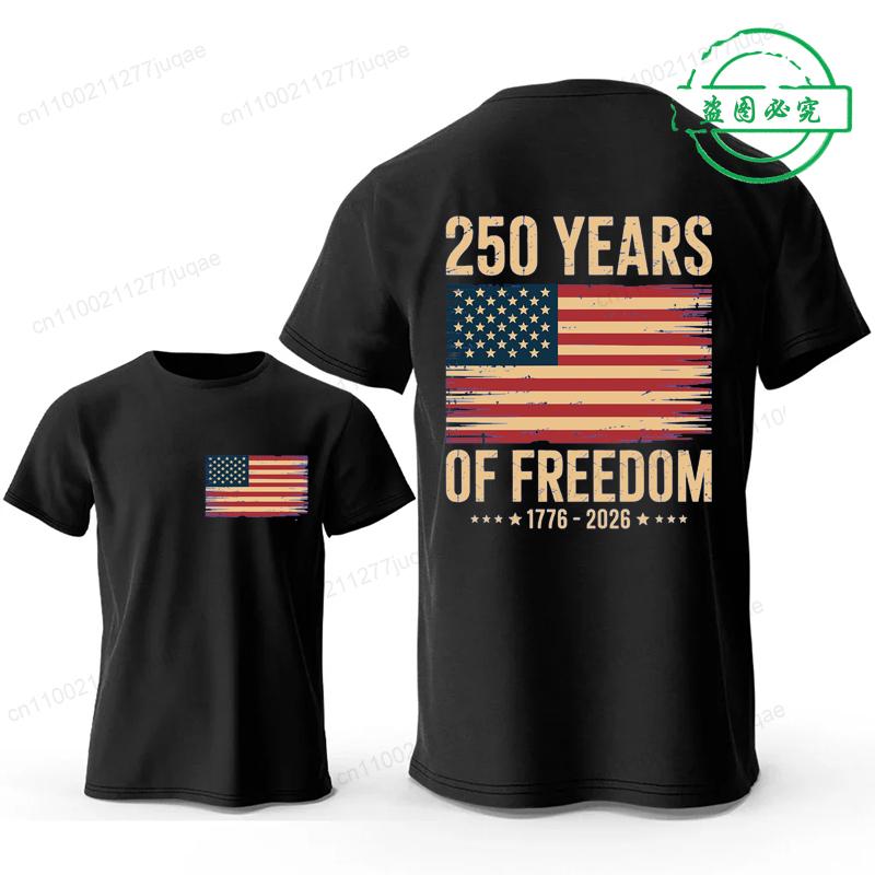 

Men s T-shirt for Summer Casual Fashionable Tshirt Freedom Print Women Men Tee T-Shirts Clothing 6XL