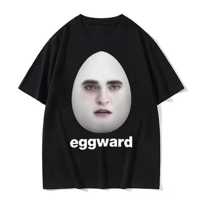 Twilight Eggward Funny Meme T Shirt Edward Cullen Parody Humor Tshirt Men Women Cotton Short Sleeve T-shirt Tops