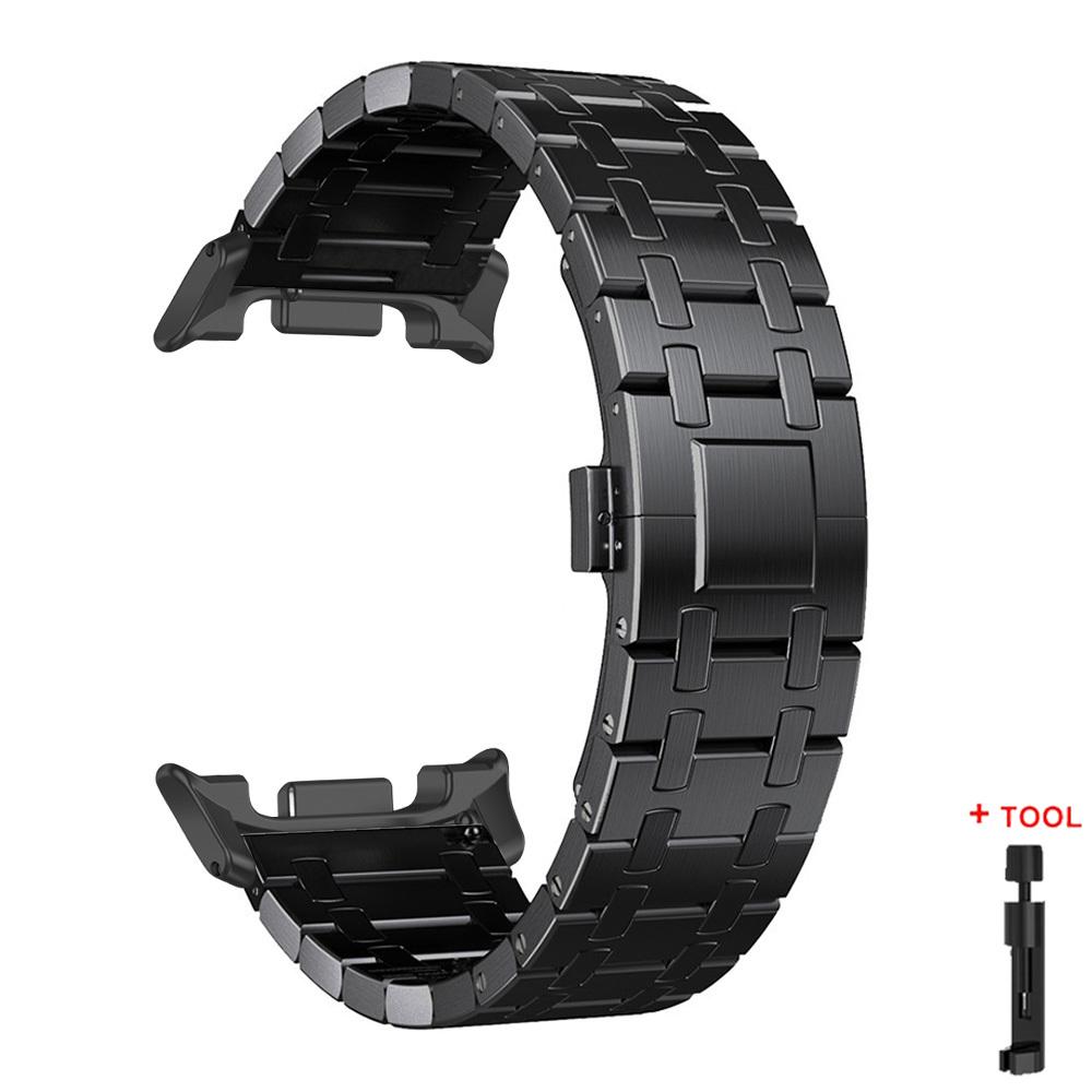 Stainless Steel Strap For Samsung Galaxy Watch 8 40 44mm/8 Classic 46mm Bracelet For Galaxy Watch 7 Ultra 2026 47mm Luxury Band