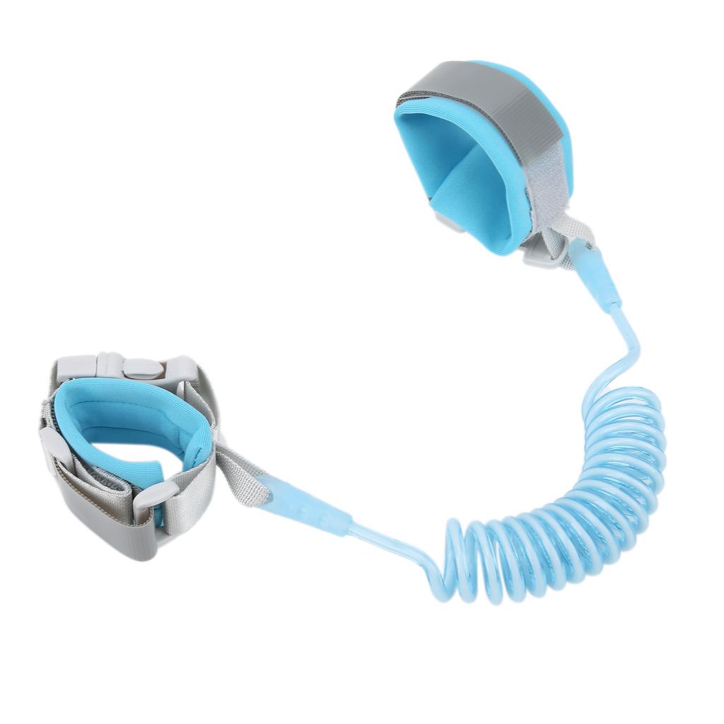 AntiLost Wrist Link Child Safety Harness Wrist Leash Kids Toddlers Child Rope Leash(Blue )
