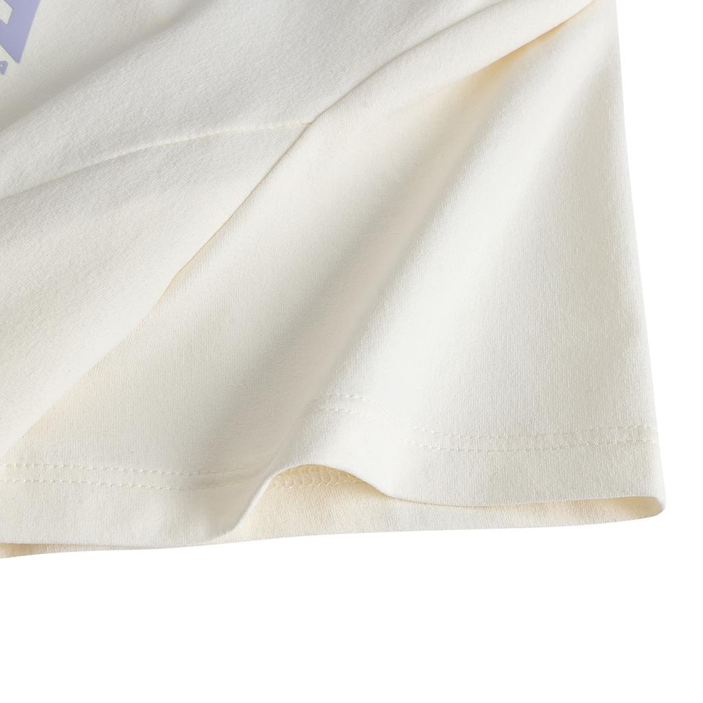 Anta Outdoors Short Sleeve Knitted T-Shirt Summer 2026 Women Tops Warm-Jade-White 962626104-2