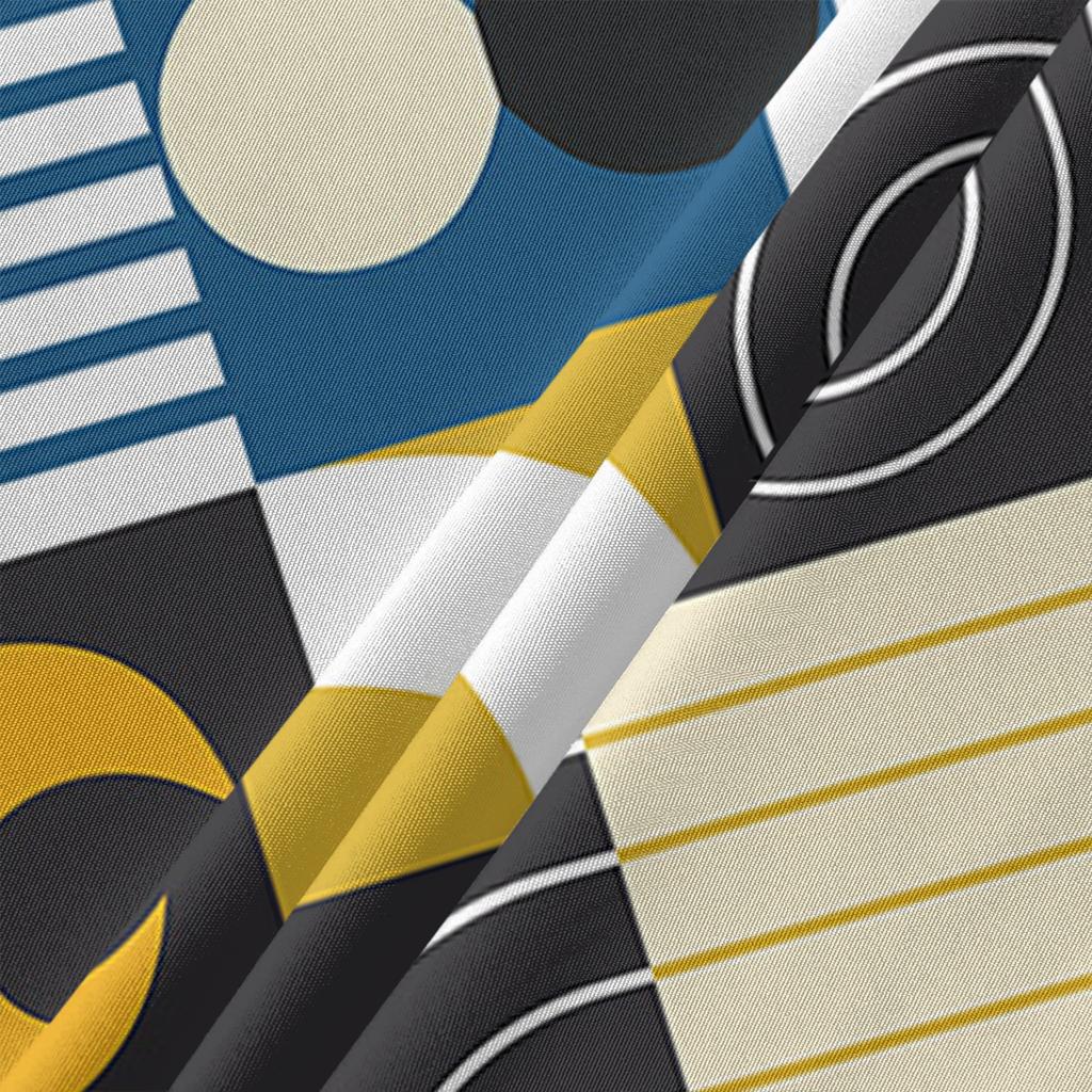 Linienfarbblock Retro Runde Tischdecke Wasserdichte Tischabdeckung für Hochzeitsfeierdekoration Esstischabdeckung