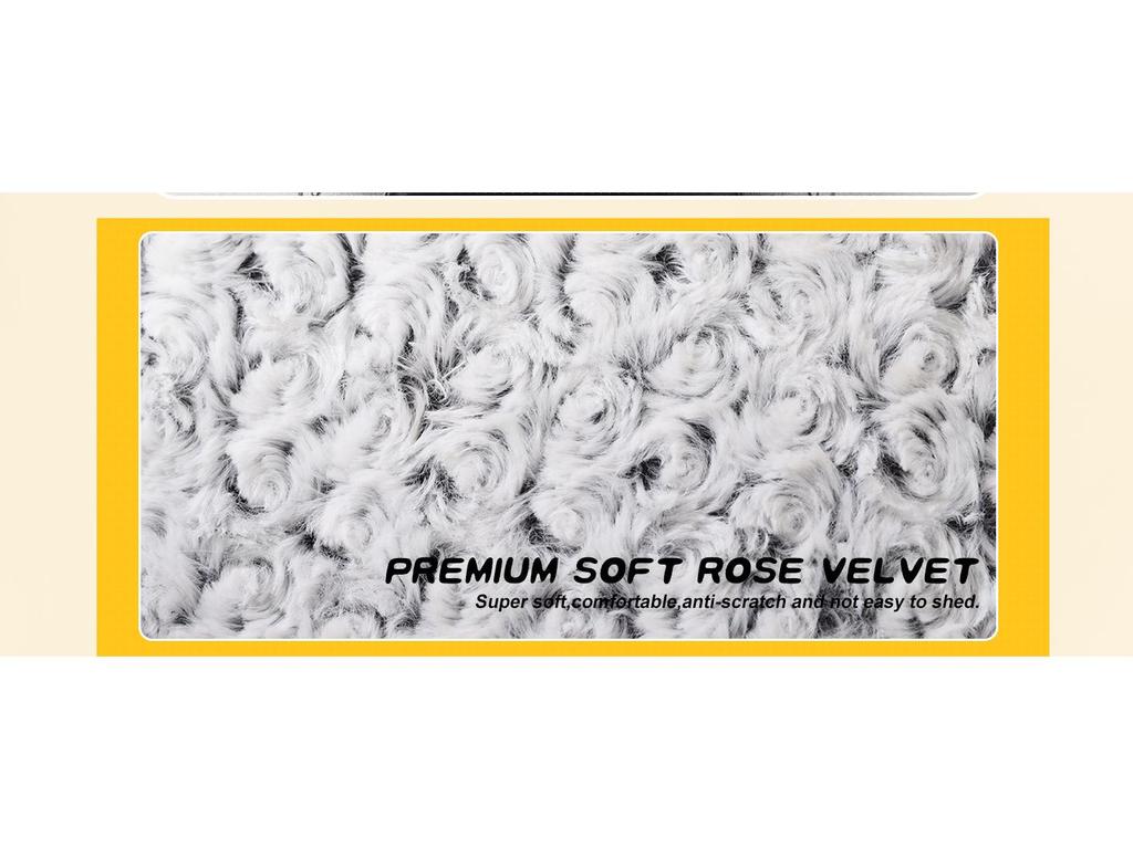 Summer Thin All-Season Pet Bed - Rose Velvet Double-Sided Mattress for Dogs & Cats
