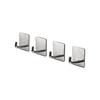 Kitchen Robe Bathroom Self-adhesive Towel Hooks Wall Hangers Hooks Anti-Skid Heavy-duty Waterproof Stainless Steel Hanging Hook