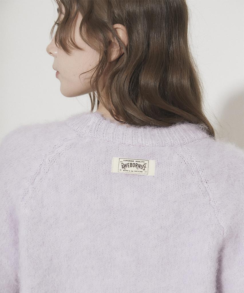 Eoboneoseu Wool Brush Sweater [Violet]