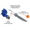 130 Motor Dc 3.7V Aircraft Power Unit High Speed Large Wing Wind Pull Kit Kids' Toy Rc Drone Airplane Quadcopter Model