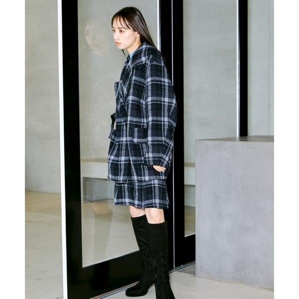 Jill by Jill Stuart Wool Calze Outerwear, Web-Exclusive Colors: Dusty Pink and Creamy White