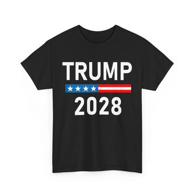 Maglietta Presidente Donald Trump 2028, Maglietta Elezioni Presidenziali Americane