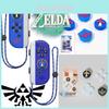 Protetor de Tampa de Joystick Switch Zelda Skyward Sword de Material ABS/PC/Silicone de Alta Qualidade