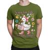 Funny Cute Goose Sorry Im Late Unisexs T Shirt Humor Tees Short Sleeve Crewneck TShirt Cotton Plus Size Clothing