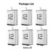 TELESIN For GoPro Hero 12 11 10 9 Endurence Battery 3 Slots TF Card Battery Charger Box 1750 mAh Battery Storage Charger Case