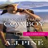 Second Chance Cowboy by A.J. Pine Paperback Book 9781538723883