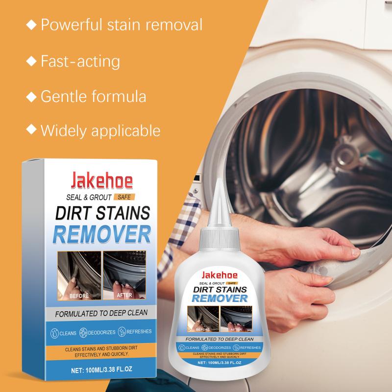 Mold & Stain Remover Gel Quick Acting Stain Remover Gel Stain Cleaner For Bathroom Washing Machine Refrigerator Strip