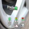 New Car Tire Pressure Indicator Tire Pressure Gauge Indicator Alert Monitoring Valve Cap Sensor External Valve Detection Tools