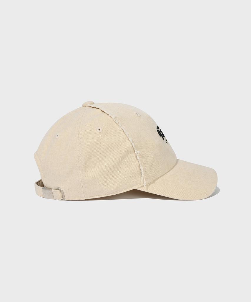 FALLETT Damaged Ball Cap Beige